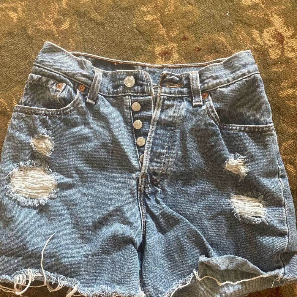 fantastic, Levi's cut off's! Shorts! 501s 25/26 waist!